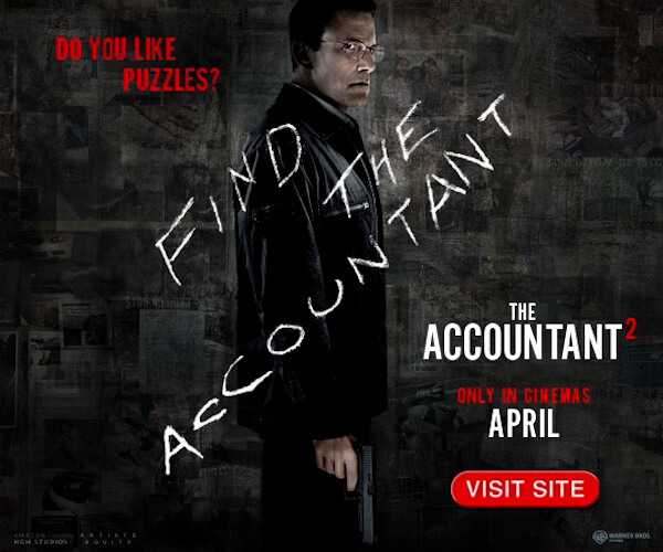 The Accountant 2 campaign creative