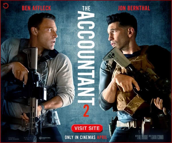 The Accountant 2 (v2) campaign creative
