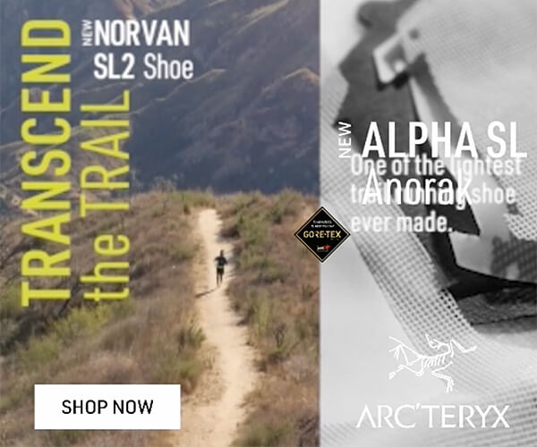 Arc'teryx Apparel & Gear campaign creative