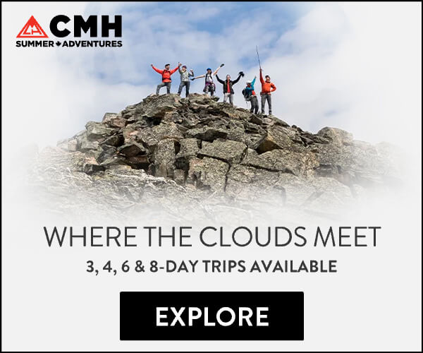 CMH Heli-Skiing campaign creative