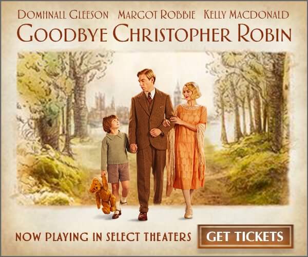 Goodbye Christopher Robin campaign creative