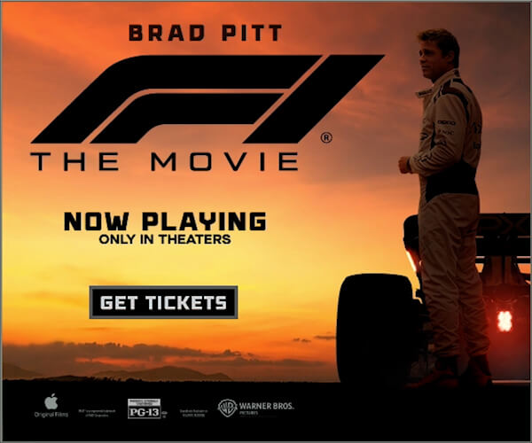 F1® The Movie campaign creative