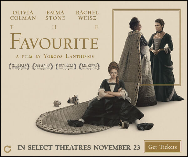 The Favourite campaign creative