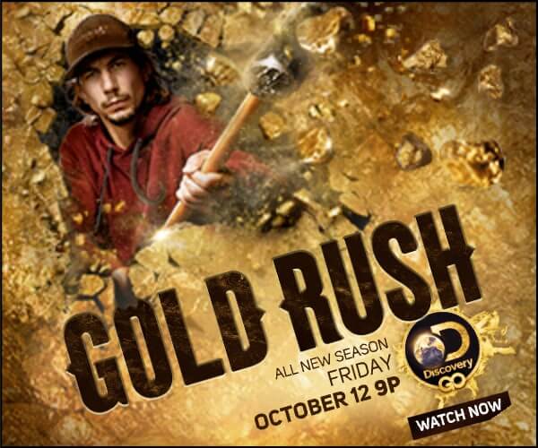 Gold Rush campaign creative