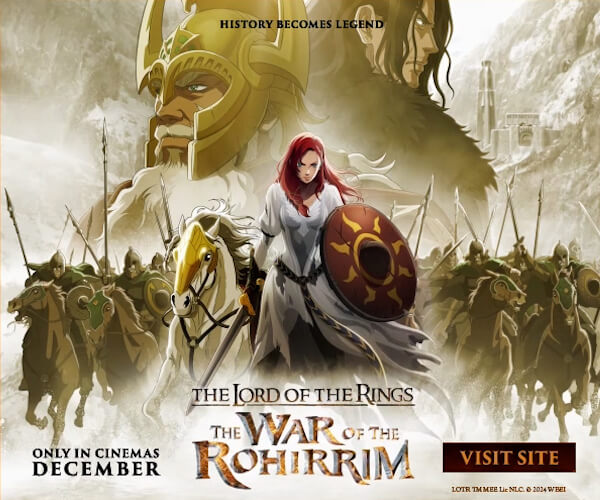 The Lord of the Rings: The War of the Rohirrim campaign creative