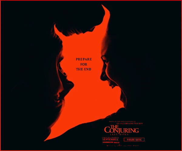 The Conjuring: Last Rites campaign creative
